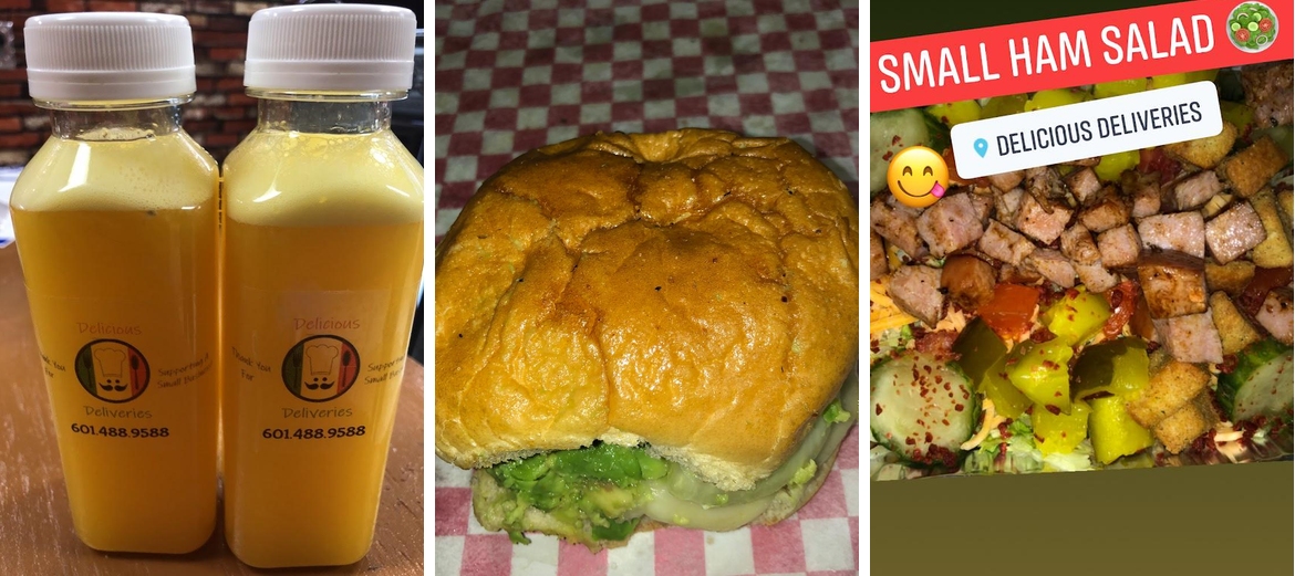 Delicious Deliveries Menu