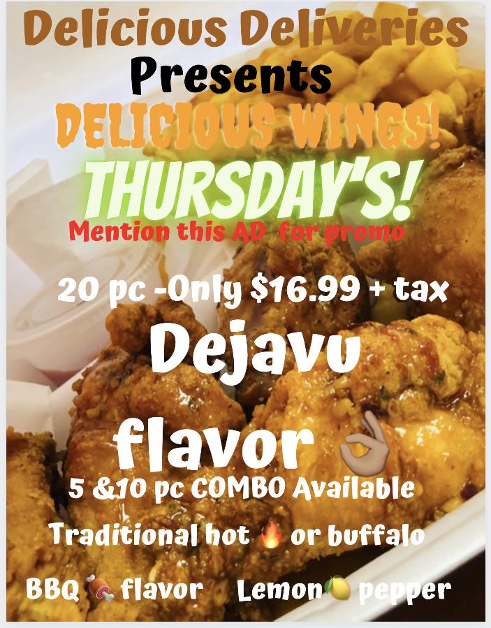 Delicious Deliveries Menu image 2